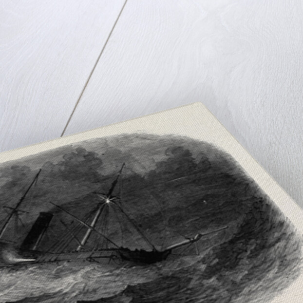 The Royal Adelaide, Steamship, on Her Passage from Cork to London by Anonymous