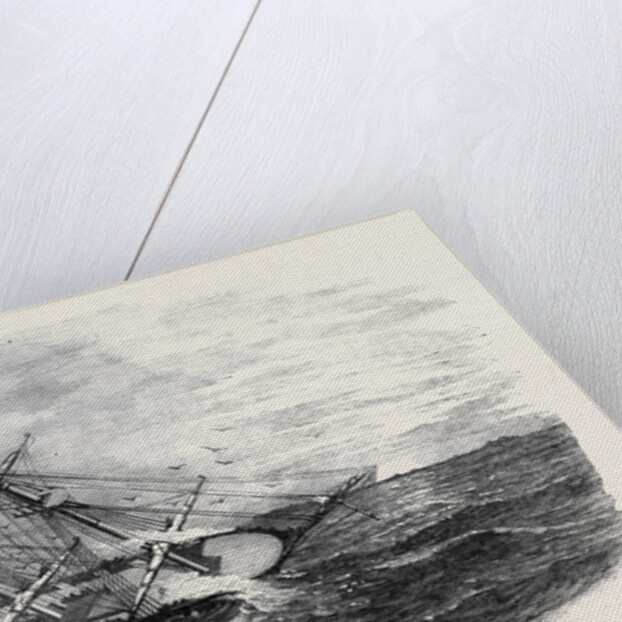 H.M.S. Sappho, on the Main Reef at Honduras by Anonymous