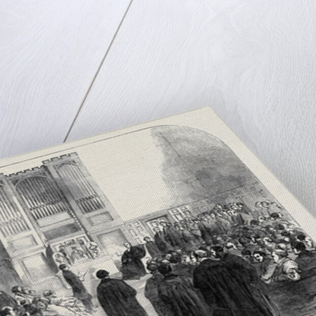 Presentation of a Memorial to Dr. Tait, at Rugby School by Anonymous
