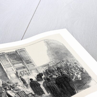 Presentation of a Memorial to Dr. Tait, at Rugby School by Anonymous