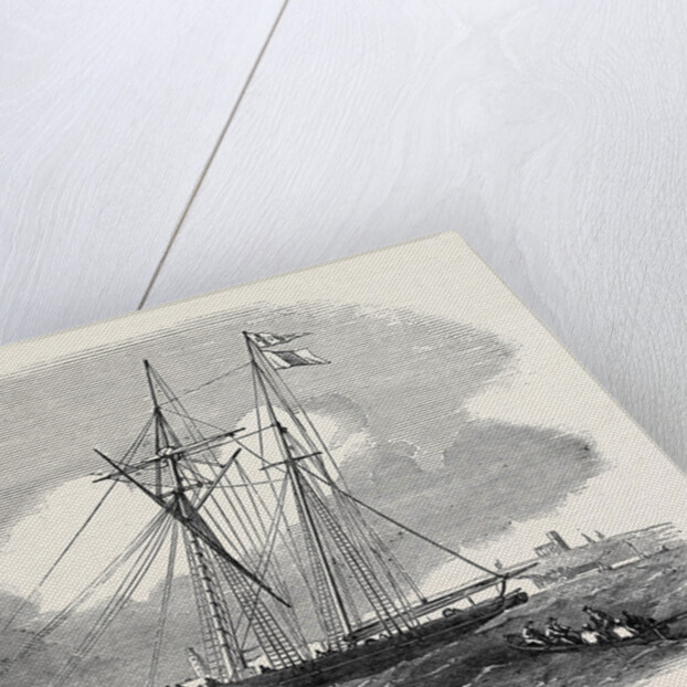 The Azorian, Orange Schooner by Anonymous