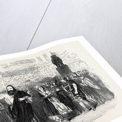 Scene from Zora, at the Royal Italian Opera by Anonymous
