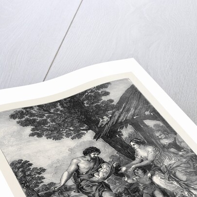 The Finding of Romulus and Remus from the Picture by Pietro Da Cortona by Anonymous