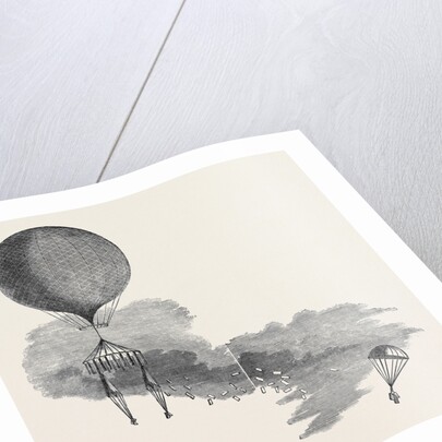 Mr. Green's Signal Balloon, Dispatches, and Parachute, for the Arctic Expedition by Anonymous