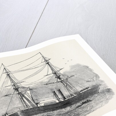 The War Steamer Governole, Built for the Sardinian Government by Anonymous