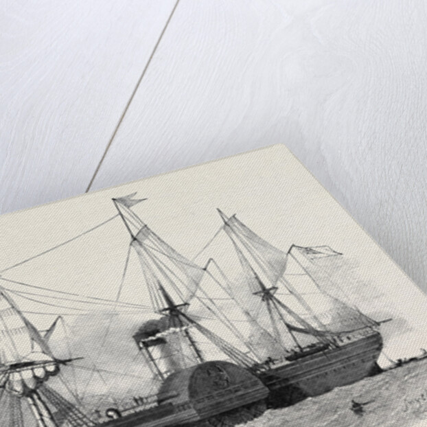 The British Mail Steamship Asia by Anonymous