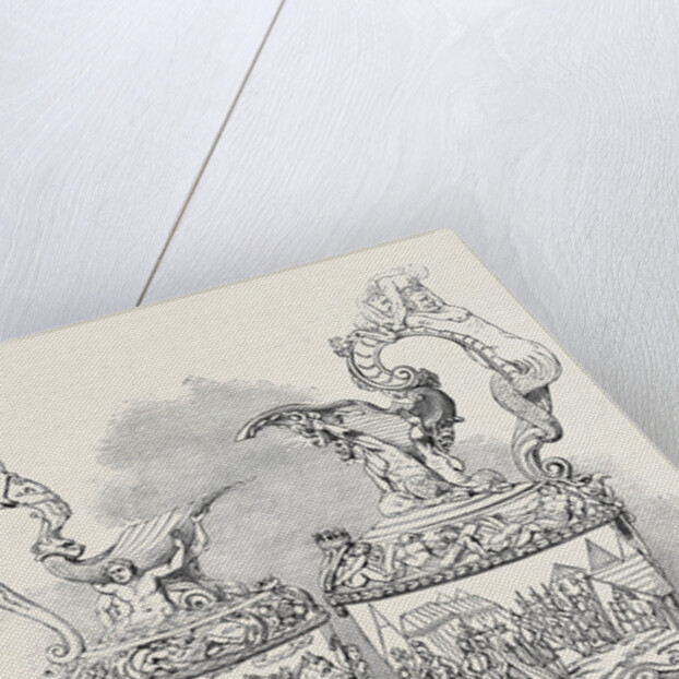 Silver Ewers, Wits Salvers, Representing the Triumphs of Doria by Anonymous