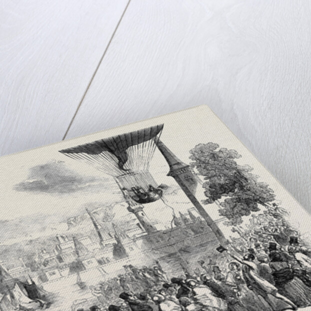 Ascent of the Nassau Balloon, from Vauxhall Gardens, on Saturday, June 29, 1850 by Anonymous
