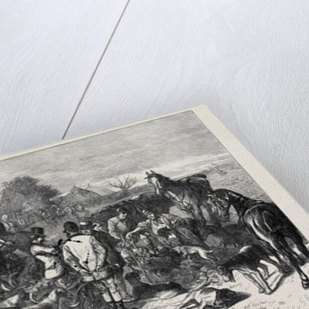 Digging Out. 1873 by Anonymous