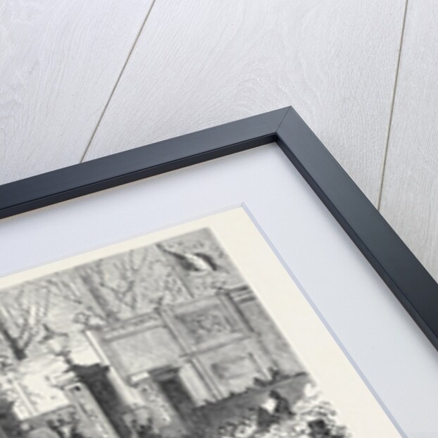 The Late Emperor Napoleon III: The Lying in State: Crowd at the Gate Chiselhurst 1873 by Anonymous