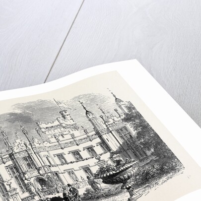 Knebworth Hertfordshire the Seat of the Late Lord Lytton 1873 by Anonymous