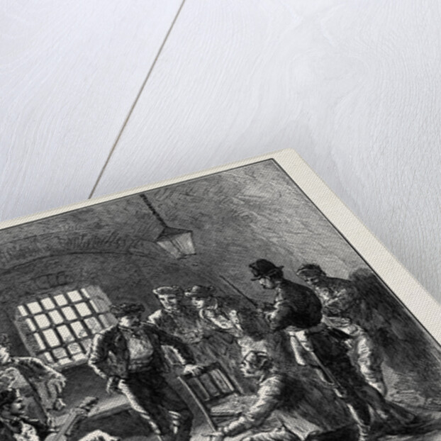 Spain: Carlist Prisoners in the Ancient Moorish Prison of the Alhambra 1873 by Anonymous