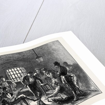 Spain: Carlist Prisoners in the Ancient Moorish Prison of the Alhambra 1873 by Anonymous