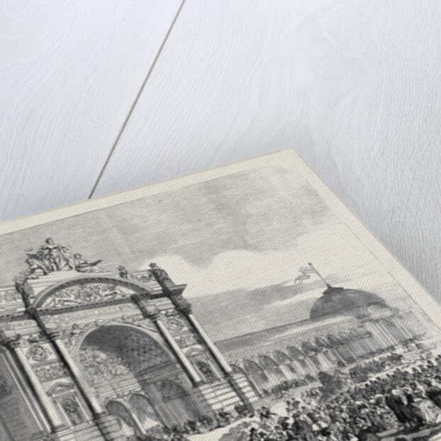 The Vienna Universal Exitibition: Principal Entrance 1873 by Anonymous