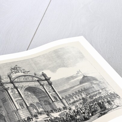 The Vienna Universal Exitibition: Principal Entrance 1873 by Anonymous