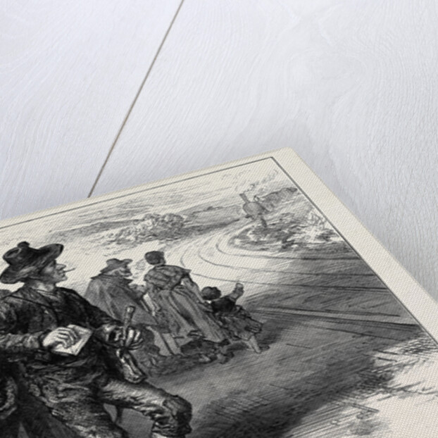 A Railway Station in Estramadura 1873 by Anonymous