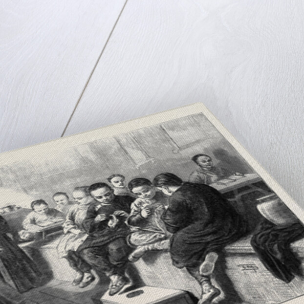 China: Girls' School Pekin 1873 by Anonymous