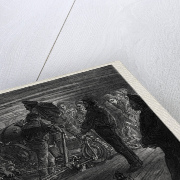 The Royal Naval Artillery Volunteers at Exercise 1873 by Anonymous