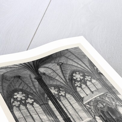 Chapter-House of Westminster Abbey Lately Restored 1873 by Anonymous