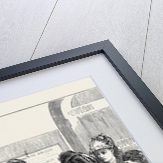 The Press Room: Trying on the Pinioning Jacket 1873 by Anonymous