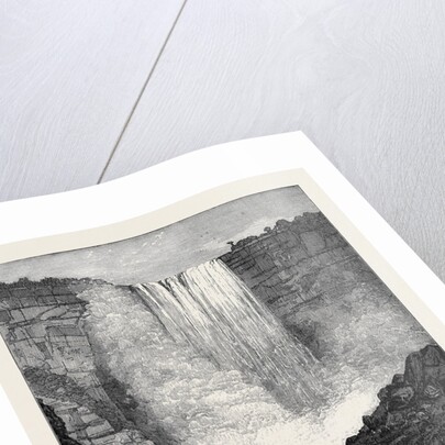 The Kaieteur Falls British Guiana 1873 by Anonymous
