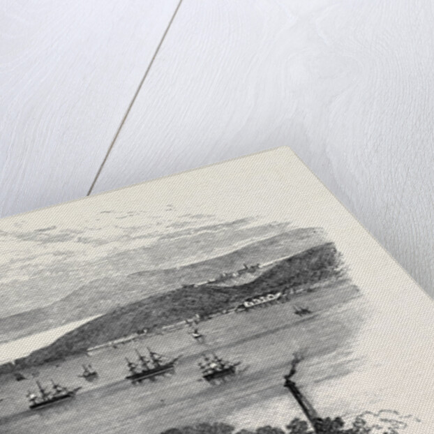 The Channel Fleet in the Tagus 1873 by Anonymous