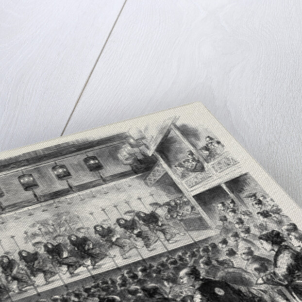 A Japanese Ballet at the Theatre of Kyoto 1873 by Anonymous