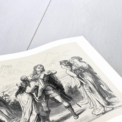 Scene from the Wicked World at the Haymarket Theatre London 1873 by Anonymous