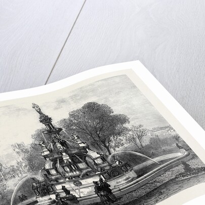 The Stewart Memorial Fountain Glasgow 1873 by Anonymous