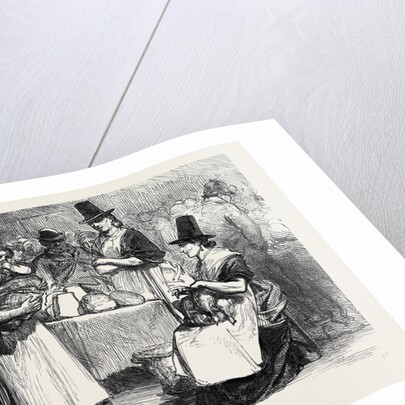 The Strike in South Wales: The Colliers' Saturday Night 1873 by Anonymous