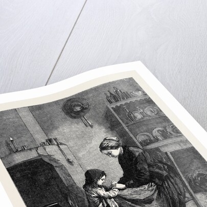 The Prayer, from the Exhibition of Pictures by Modern Artists of the French School by Anonymous