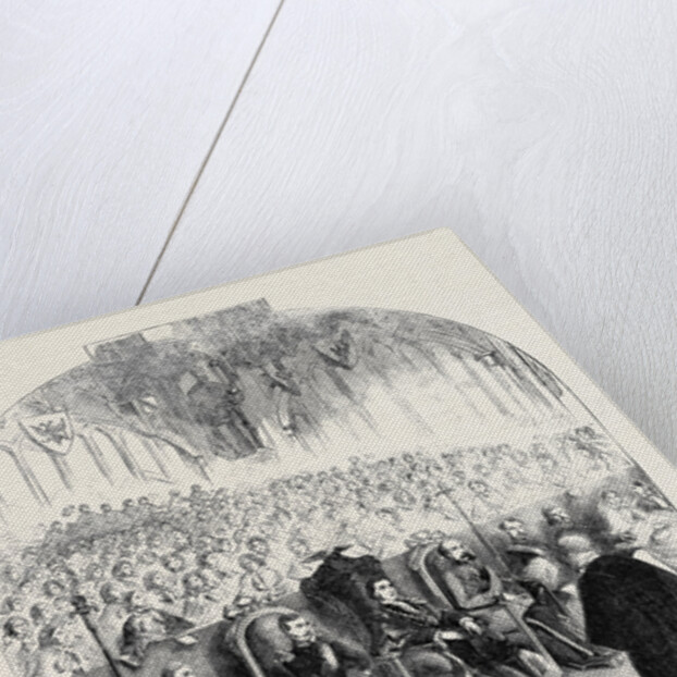 Presentation of the Freedom of the City of London to Prince Frederick William of Prussia in the Guildhall by Anonymous