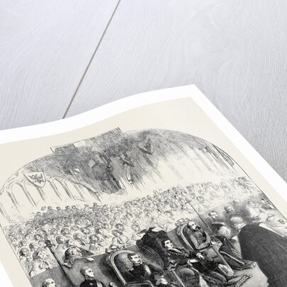 Presentation of the Freedom of the City of London to Prince Frederick William of Prussia in the Guildhall by Anonymous