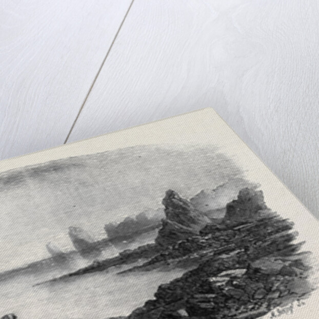 Coast Scene Near Trondhjem Lapland by Anonymous