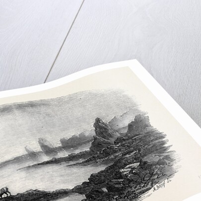 Coast Scene Near Trondhjem Lapland by Anonymous