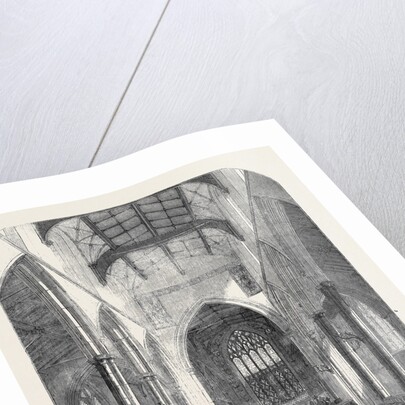 The Church of St. Peter Restored at Sudbury. by Anonymous