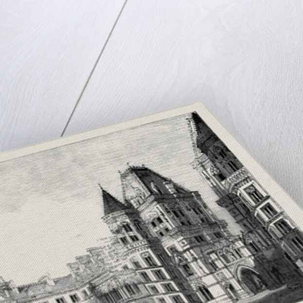 The New Government Offices: Third Prize Design for the Foreign Department (George Gilbert Scott F.S.A. Architect): Premium £300 by Anonymous