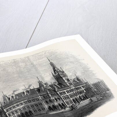 The New Government Offices: Fourth Prize Design for the War Office (Messrs. Pritchard and Seddon Architects): Premium £200 by Anonymous