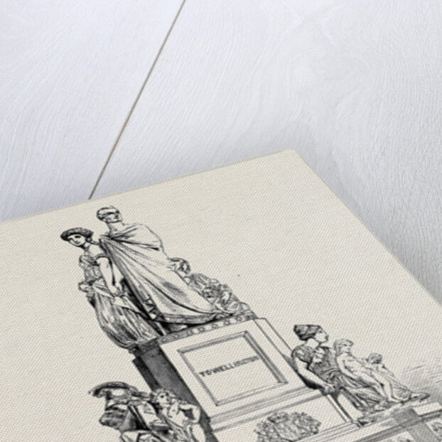 Prize Models for the Wellington Monument: Fourth Premium £200 Chev. Dupre Florence by Anonymous