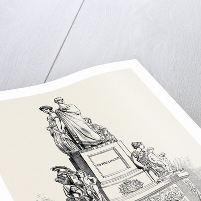 Prize Models for the Wellington Monument: Fourth Premium £200 Chev. Dupre Florence by Anonymous