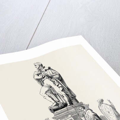 Prize Models for the Wellington Monument: No. 21 Premium £100 Herr Hahnel Dresden by Anonymous