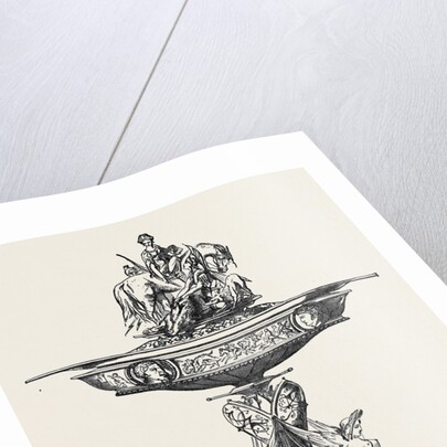 The Doncaster Cup 1857 by Anonymous