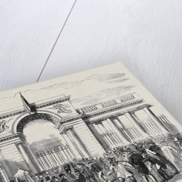 Distribution of the St. Helena Medal to the Old Soldiers of the Empire at Paris by Anonymous