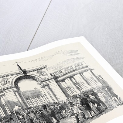 Distribution of the St. Helena Medal to the Old Soldiers of the Empire at Paris by Anonymous