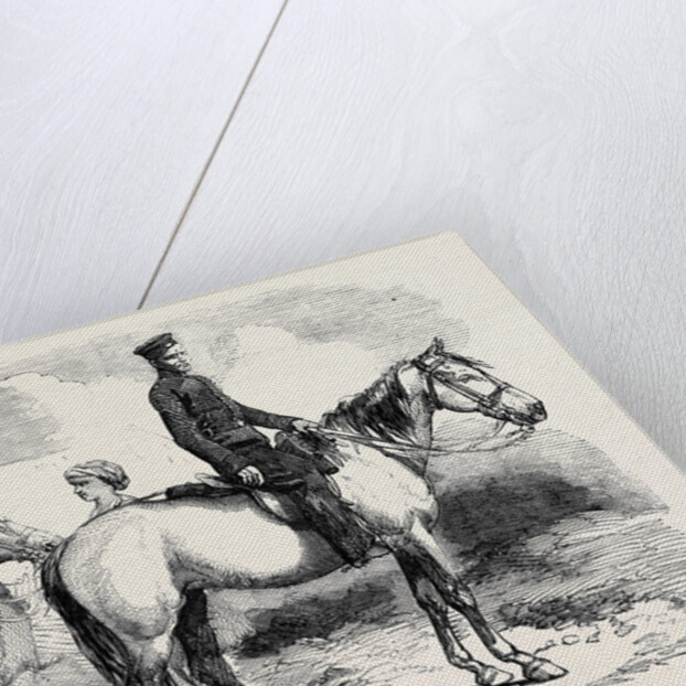 Photograph in the Camp of the Persian Force by Anonymous