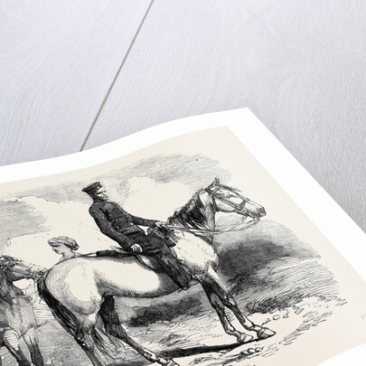 Photograph in the Camp of the Persian Force by Anonymous