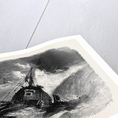 Wreck of the Brig Pilgrim Off Brighton by Anonymous