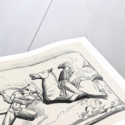 The Boudroum Marbles: No. 5. Sculpture from the Same Monument by Anonymous