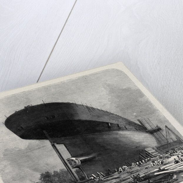 The Leviathan (Great Eastern) Steamship: Stern and Boss for the Blades of the Screw by Anonymous