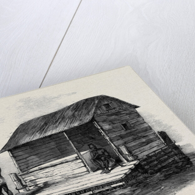 Siamese Bamboo Hut. by Anonymous